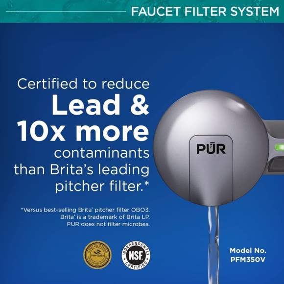 PUR PLUS Faucet Mount Water Filtration System - Picture 6 of 10